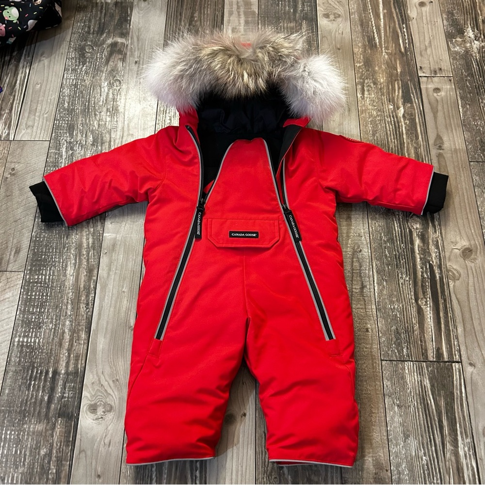 Canada Goose Baby Lamb Snow Suit NWOT